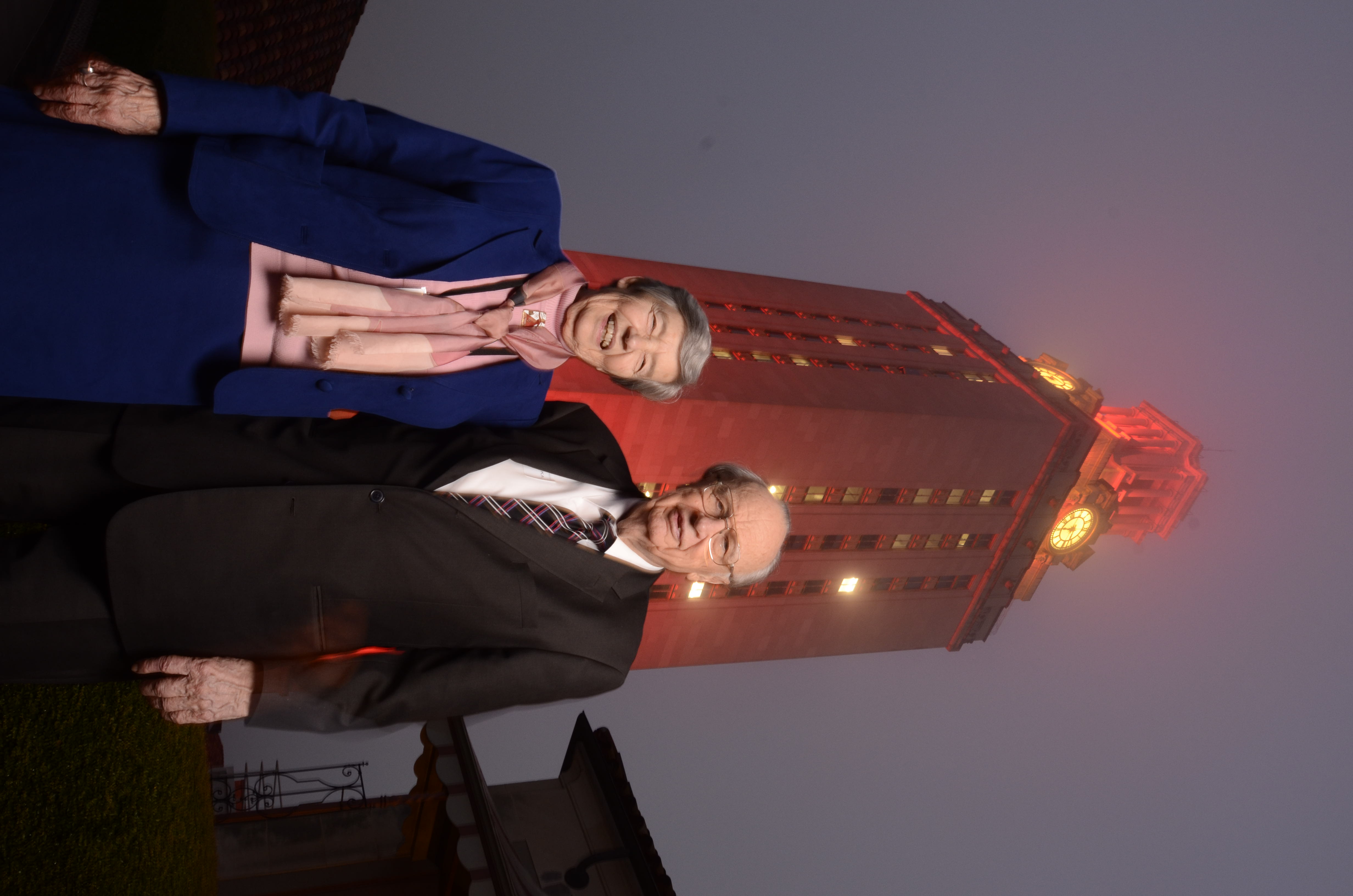 Ivo and Renata Babuška at UT Austin